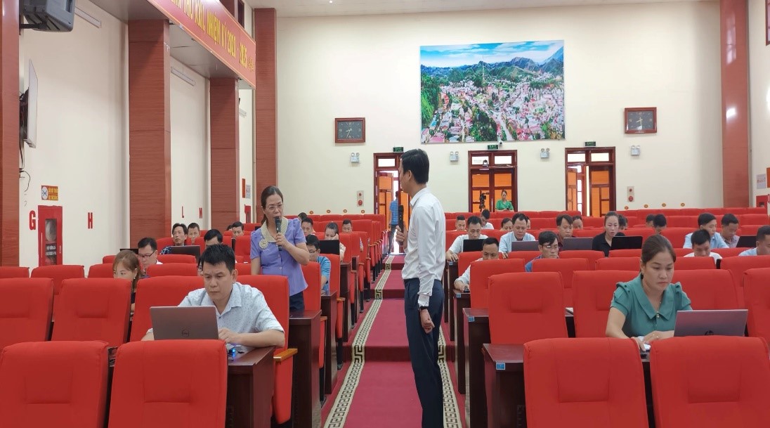 Đào tạo, tập huấn công nghệ thông tin và chuyển đổi số năm 2023 tại huyện Bắc Quang