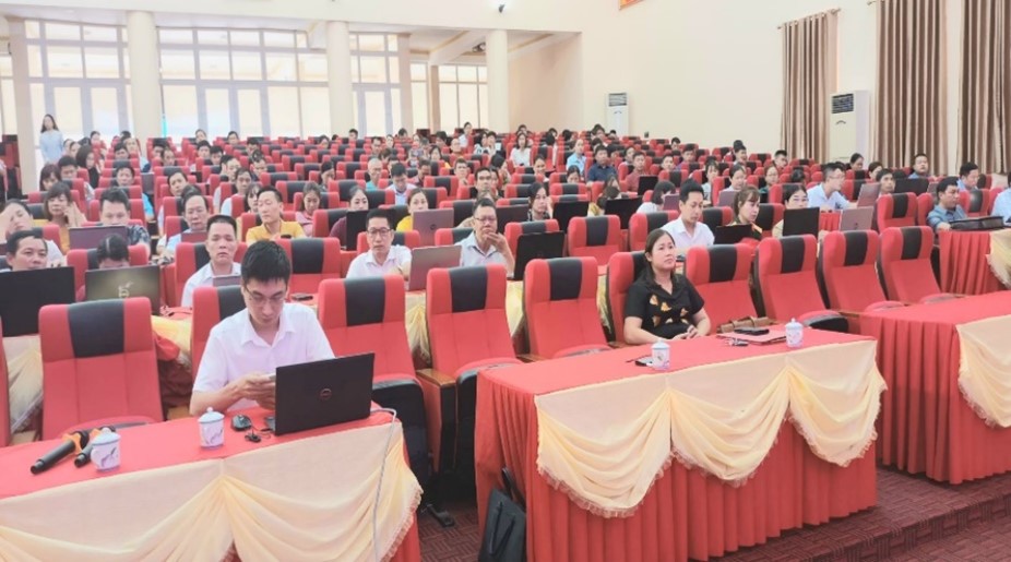 Tập huấn công nghệ thông tin và chuyển đổi số năm 2023 tại huyện Vị Xuyên